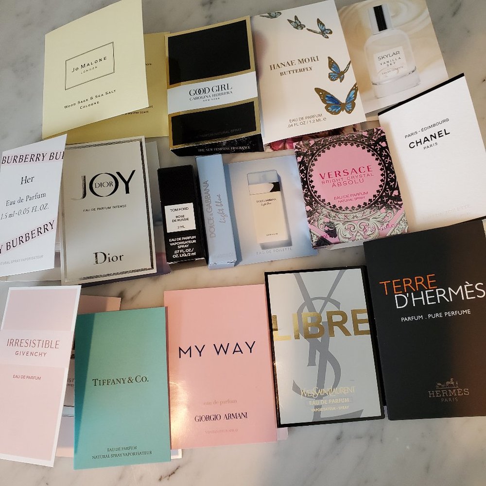 Luxury frangrance samples (15)